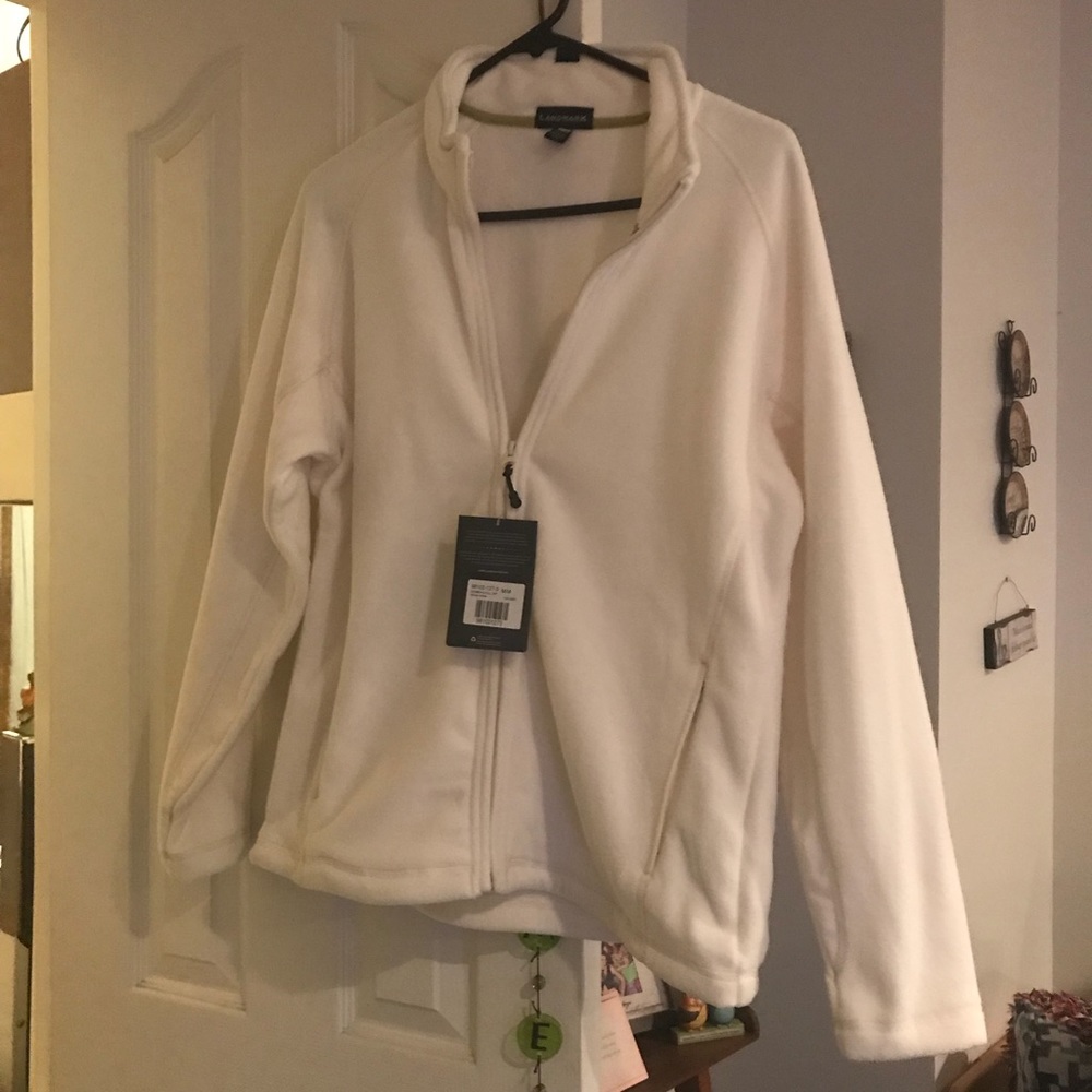 White Fleece Jacket